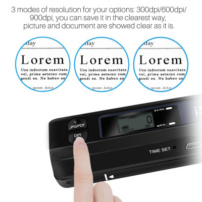 Máy Scan cầm tay Procam iScan 900DPI Cao Cấp - Hàng Nhập Khẩu