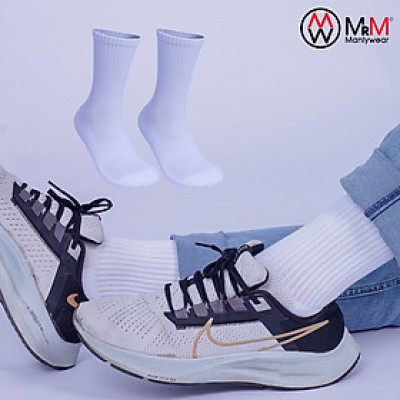 Tất vớ cổ cao nam nữ MRM Manlywear chất liệu cotton cao cấp, êm mềm đi mát, thiết kế thoáng khí, chống hôi chân