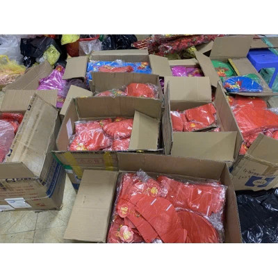 Combo 10 Lồng Đèn Đỏ Trang Trí Tết Bằng Nilon Chống Nước Mẫu Đèn Tổ Ong - Hàng Chính Hãng MINIIN