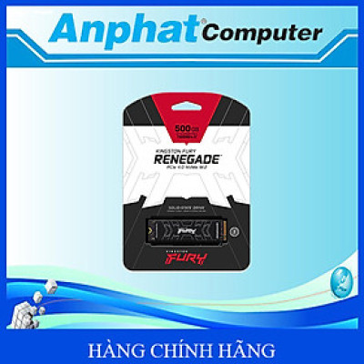 Ổ cứng SSD Kingston FURY Renegade 500GB/1TB/2TB NVMe PCIe Gen 4.0 – Hàng Chính Hãng