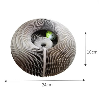 Đồ Chơi Hộp Cào Móng Mèo Kiểu Accordion