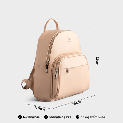 Balo Yuumy ( Thời trang nữ tiện lợi cỡ trung - Balo da Seasand YBA86 )