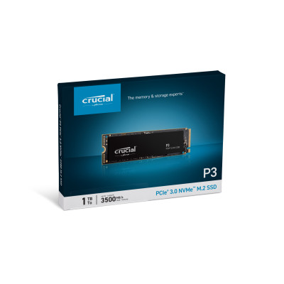 SSD CRUCIAL P3 Gen 3 NVMe 1000GB - CT1000P3SSD8 - HÀNG CHÍNH HÃNG