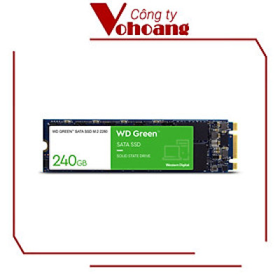 Ổ cứng SSD WD G2 240GB Chuẩn M.2 Green - Hàng Chính Hãng