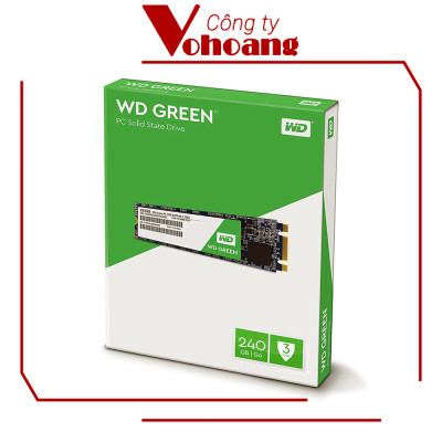 Ổ cứng SSD WD G2 240GB Chuẩn M.2 Green - Hàng Chính Hãng