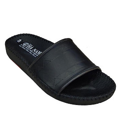 Dép Nam Quai Ngang Da Bò Thật TiTi ĐÔ Cao Cấp DNA2075d