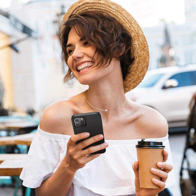 Ugreen UG20454LP418TK Iphone 12 Pro 6.1inch Màu Đen Ốp Lưng điện thoại Silicone - HÀNG CHÍNH HÃNG