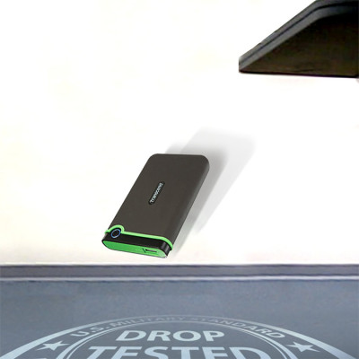 Ổ Cứng Di Động Transcend M3S 2TB Slim USB 3.0/3.1 TS2TSJ25M3S - Hàng Chính Hãng