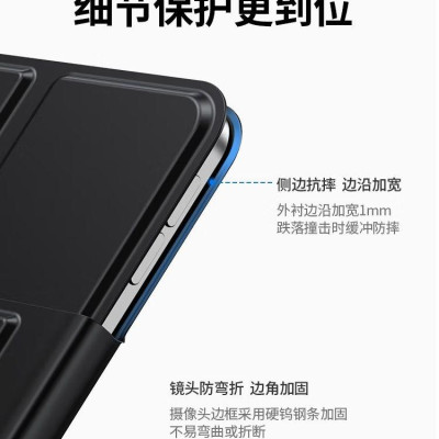 Ugreen UG80898LP382TK 12.9inch Màu Đen Ốp bảo vệ nam châm hai mặt cho iPad Pro 11inch có khe cắm bút chì cảm ứng apple pencel - HÀNG CHÍNH HÃNG