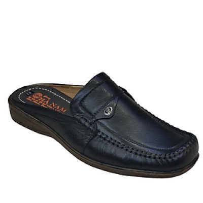 Dép Bít Mũi Nam HÀ NAM Da Bò Thật Cao Cấp GSB2079