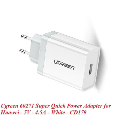 Ugreen UG60271CD179TK 5V 4.5A sạc siêu nhanh usb chuẩn qc3.0 màu trắng - HÀNG CHÍNH HÃNG