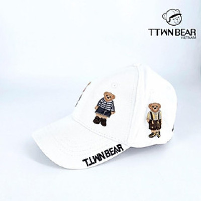 Mũ nón TTWN BEAR cao cấp hình gấu chính hãng - MZ008