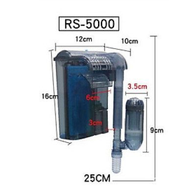 Lọc Thác RS 5000, RS 6000, RS 7000 - tiết kiệm điện.