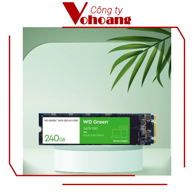 Ổ cứng SSD WD G2 240GB Chuẩn M.2 Green - Hàng Chính Hãng