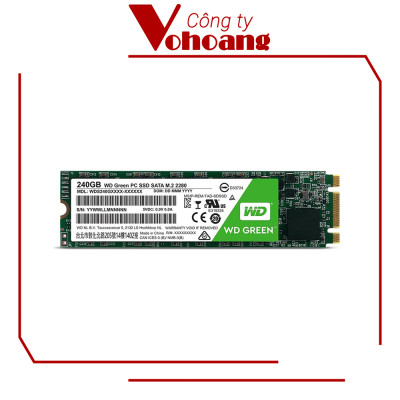 Ổ cứng SSD WD G2 240GB Chuẩn M.2 Green - Hàng Chính Hãng