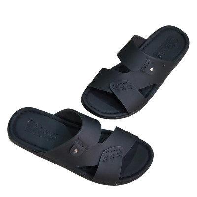 Dép Nam Quai Ngang HÀ NAM Da Bò Thật Cao Cấp DNA2217