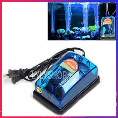 Máy sục khí bể cá mini Rs electrical RS-248A ( 3W - 2.5L/PHÚT) cung cấp oxy cho hồ thúy sinh