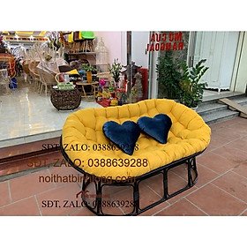 Ghế thư giãn Papasan đôi