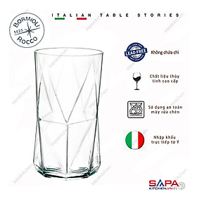 Bộ 12 ly thủy tinh cao Cassiopea 480ml -  Bormioli Rocco - Italy