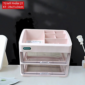 Tủ đựng mỹ phẩm để bàn Hokori 3636 Việt Nhật  2 - 3 - 4 tầng - Kệ đựng mĩ phẩm HOKORI , đồ trang điểm nhiều tầng tiện lợi