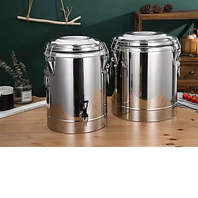 BÌNH Ủ TRÀ SỮA GIỮ NHIỆT - BÌNH Ủ TRÀ SỮA CÁCH NHIỆT INOX 304 CAO CẤP NHIỀU SIZE : 10L - 20L - 30L 