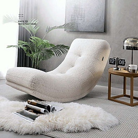Ghế bập bênh thư giãn, ghế đọc sách, ghế decor CTIG135 Tundo hiện đại KT 135 x 65 x 68cm