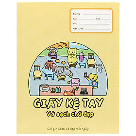 Giấy Kê Tay Thị Trấn Mèo - The Sun - Màu Cam