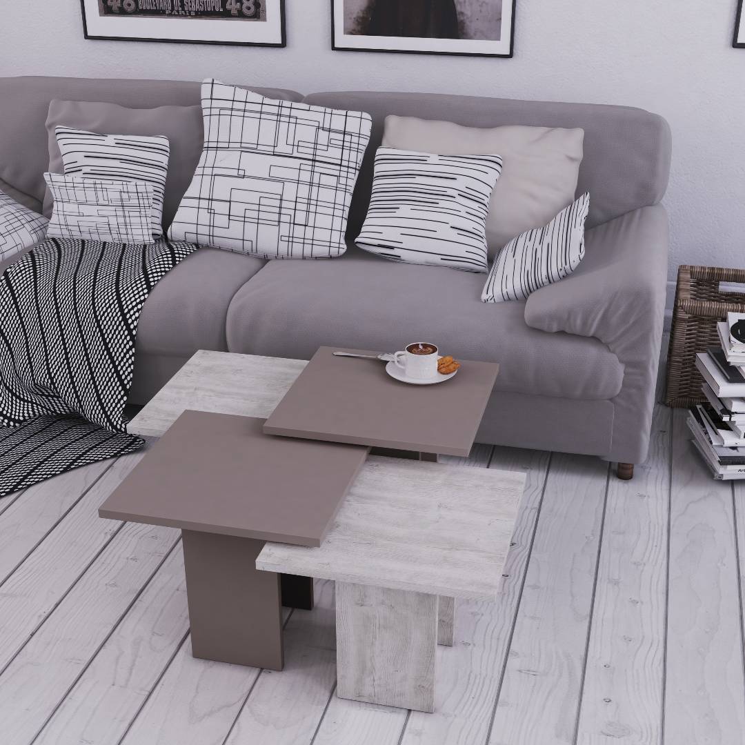 Bàn sofa hiện đại kiểu dáng đẹp SMLIFE Clark