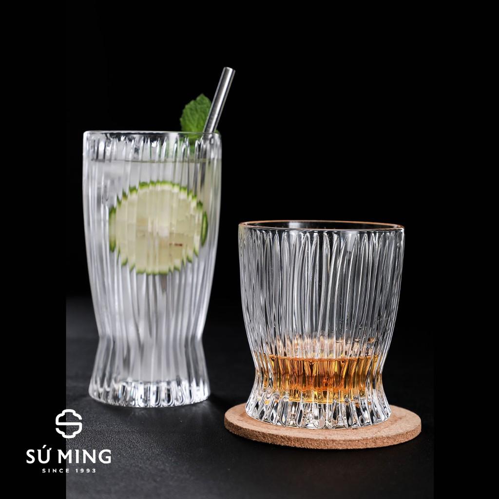 Cốc Thuỷ Tinh 1 Bộ 6 Chiếc, Kiểu Dáng Tinh Tế, Giao Hàng Nhanh Chóng