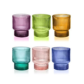 Sét 6 cốc IVV Todo Modo 300ml nhiều màu Hàng chính hãng