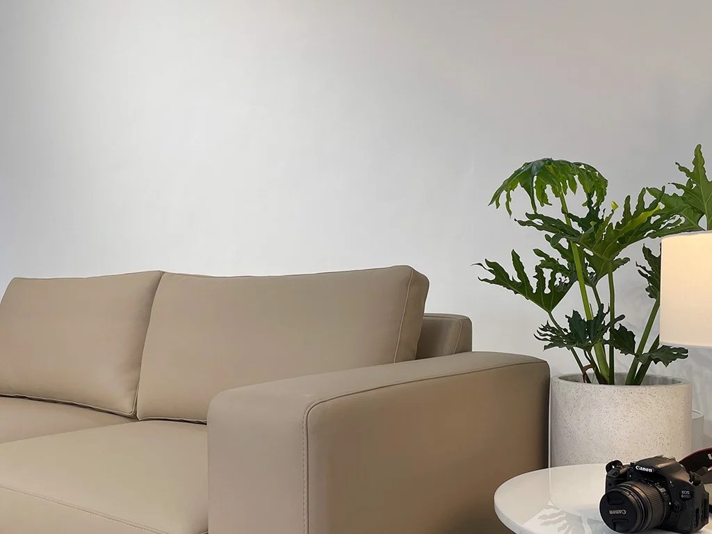 Sofa băng phòng khách Cason Tundo bọc da cao cấp