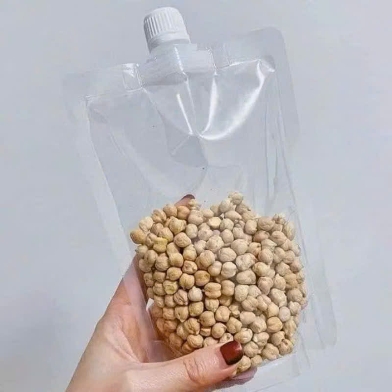 Set 10 Túi Đựng Bảo Quản Hạt Đồ Khô Ngũ Cốc Dung Tích 500ml Tặng Kèm Phễu Đổ Hạt Siêu Tiện Lợi - HÀNG CHÍNH HÃNG MINIIN