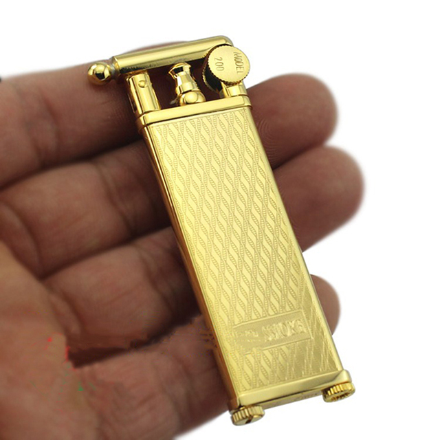 Vỏ Hột Quẹt Bật Lửa Xăng Đá Kiểu Dáng Nhật Mr.Smoke MR-208 Siêu Mỏng Cao Cấp