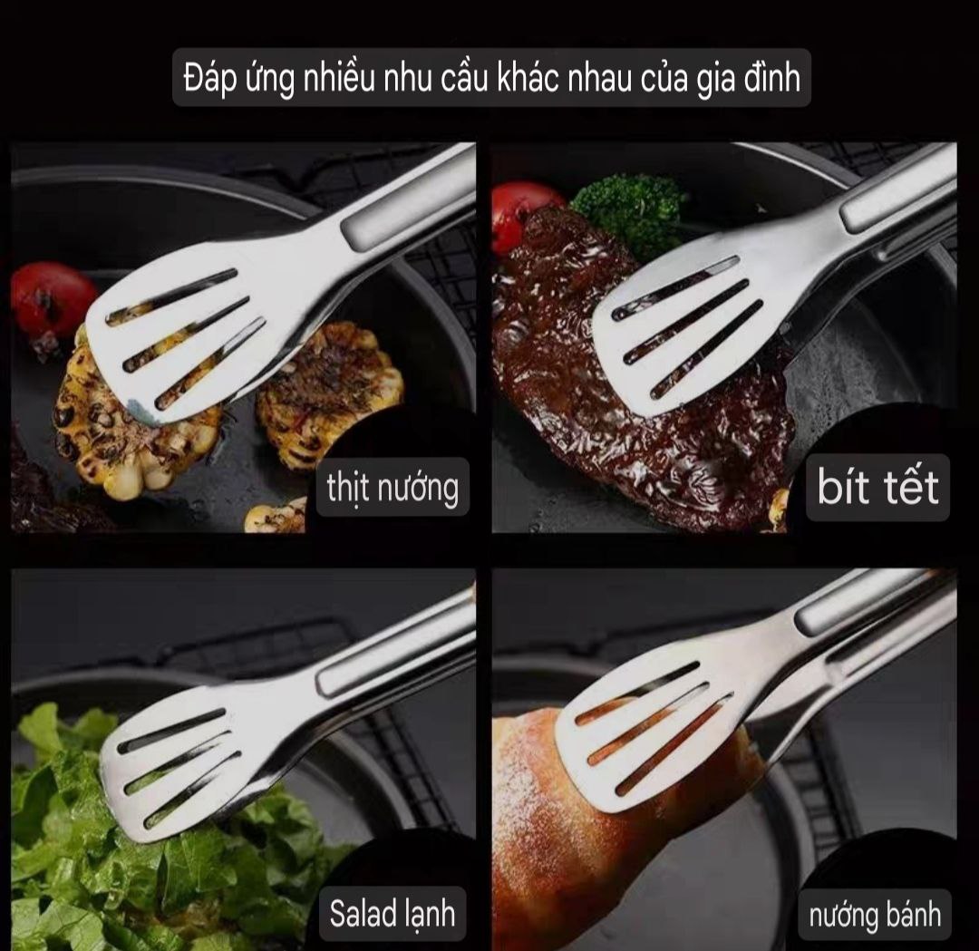 Kẹp Gắp Inox - 24cm