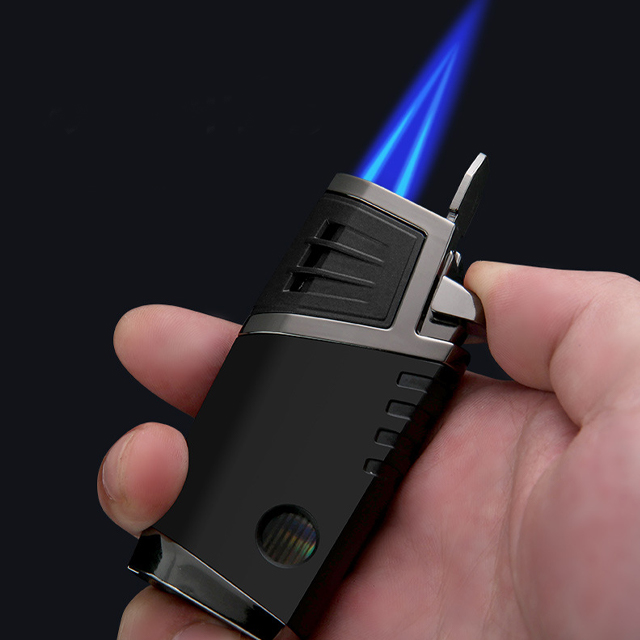 Vỏ Hột Quẹt Bật Lửa Gas Honest BCZ-754 Khò 2 Tia Cực Mạnh Kèm Đục - Nhiều Màu