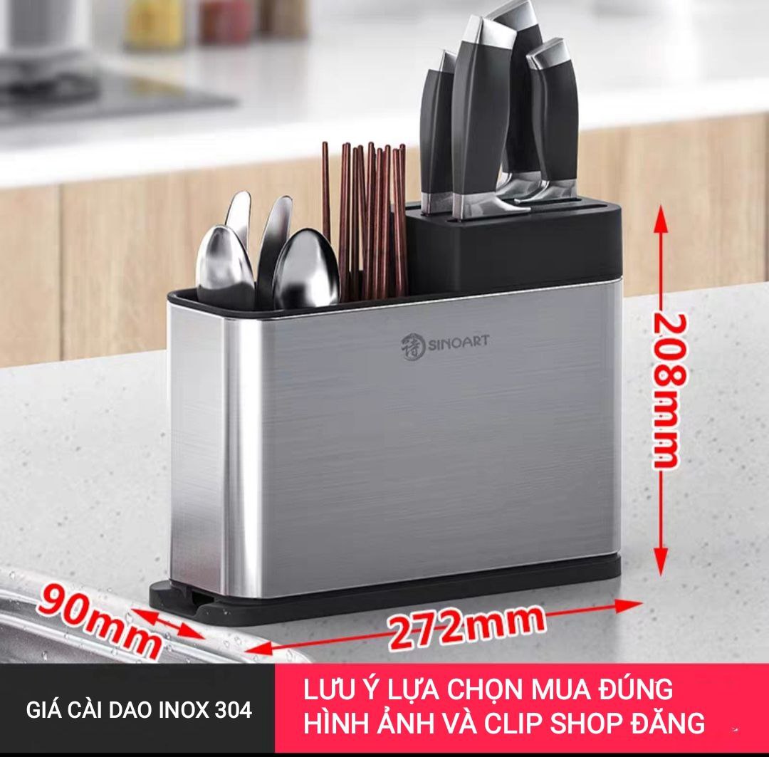 GIÁ CẮM CÀI DAO ĐŨA MUỖNG THÌA VÀ GIÁ KỆ ĐỂ MUỖNG ĐŨA THÌA INOX 304 CAO CẤP ( KHÁCH MUA LỰA CHỌN ĐÚNG MÔ TẢ NHÁ )