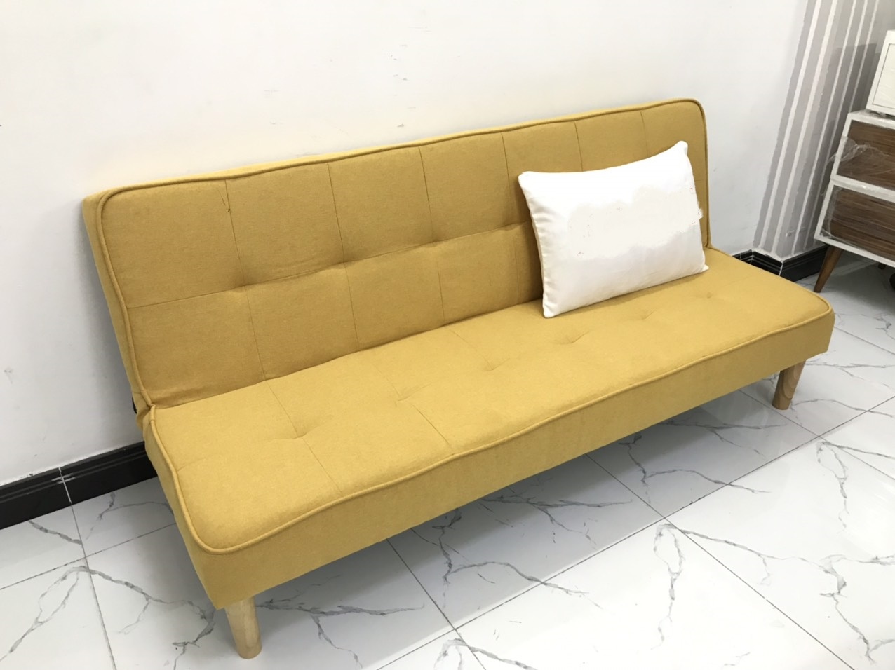Bộ ghế sofa giường 1m7x90, sofa phòng khách sivali SFB03-