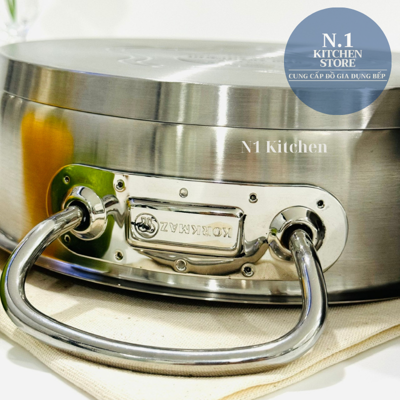 Nồi inox cao cấp Korkmaz Proline 3.1 lít thân thấp - A1172