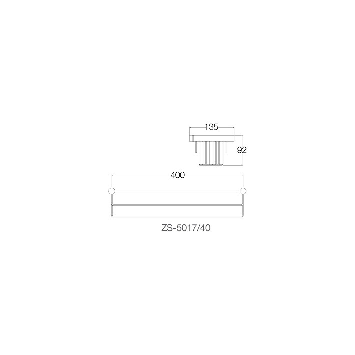 Rổ đa năng 40cm INOX SUS 304 ZS-5017-40