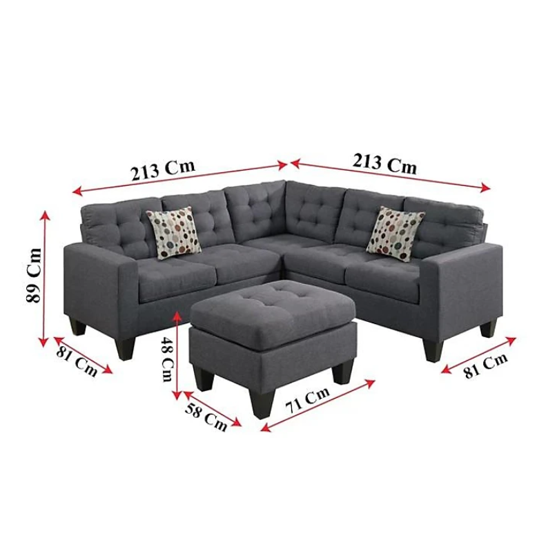 Ghế sofa góc mẫu hot nhất Tundo HHP-SFG02-V1