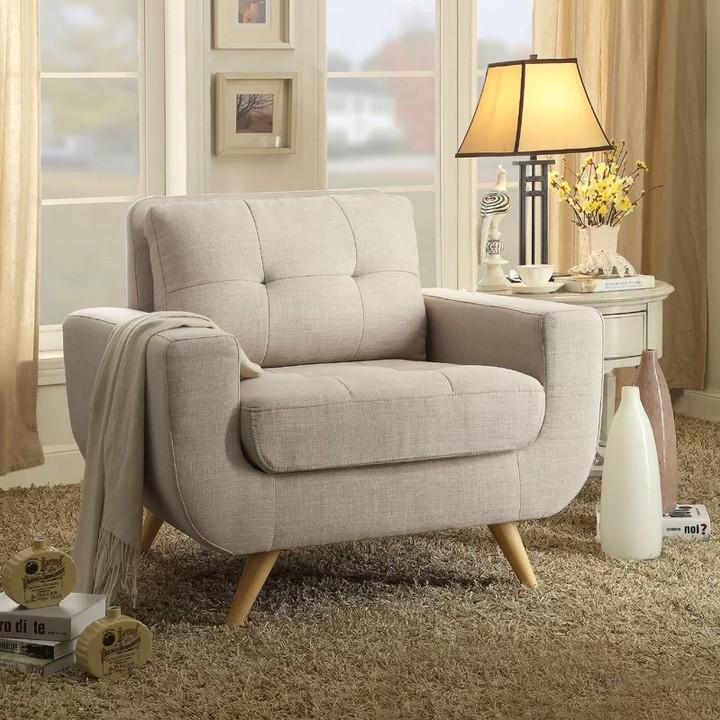 Ghế sofa đơn phòng khách giá rẻ Juno Sofa HHP-GDN01-V1