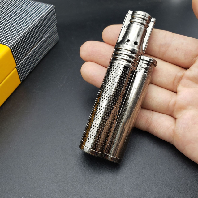 Vỏ Hột Quẹt Bật Lửa Khò 1 Tia COB 3012 Thiết Kế Nhỏ Gọn Độc Lạ Lửa Khò Mạnh Mẽ - Dùng Gas Cao Cấp