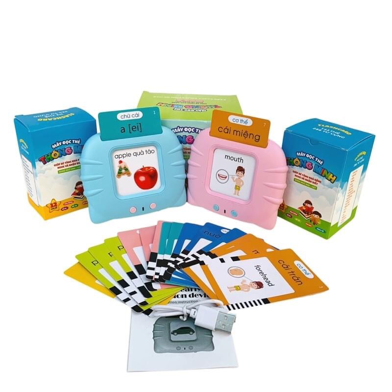 Máy Đọc Thẻ Flashcard Việt Anh Cho Bé, Máy Học Từ Vựng, Máy Tiếng Anh, Giúp Bé Phát Triển Học Tập