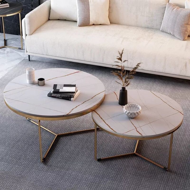 Bàn trà sofa đôi BTMSF1 Tundo đa năng chân chữ Y cao cấp