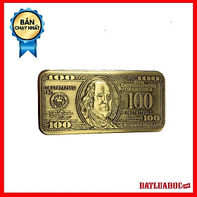 Vỏ Hột Quẹt Bật Lửa Khò Gas 1 Tia Hình 100 USD