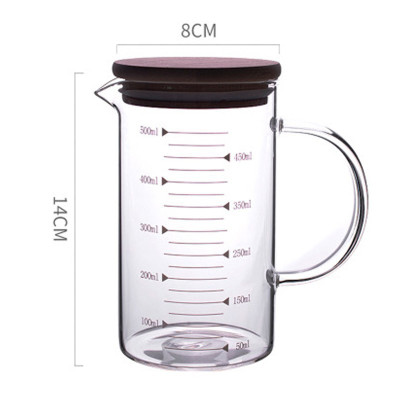 Cốc Thủy Tinh Có Vạch Chia Định Lượng 350ml, 500ml, 1000ml