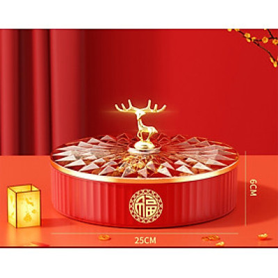 Hộp Đựng Mứt Bánh Kẹo Để Phòng Khách Sang Trọng