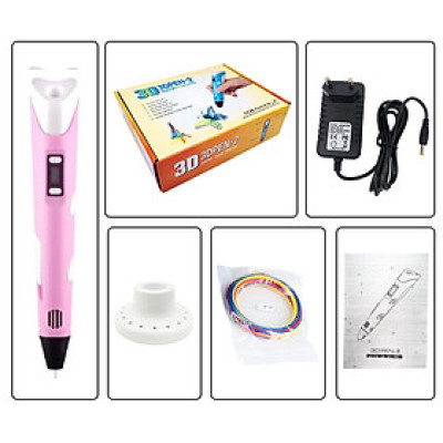 Bút Vẽ 3d thế hệ 2 thỏa sức sáng tạo cho trẻ