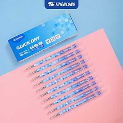 Combo 5/10/20 Bút gel Quick Dry Thiên Long GEL-066 - Premium Tip - Vật liệu tái chế