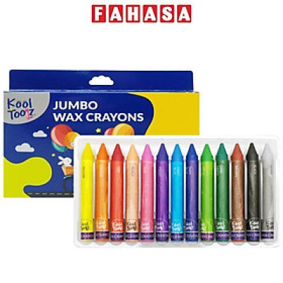 Hộp 13 Bút Sáp Màu Jumbo - Kool Toolz